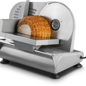 Compact Electrical Vegetable Slicer and Cutter with Low Noise – Multi-Operate Shredder for Contemporary Meat and Greens