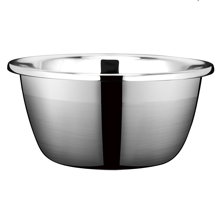 Personalised Deep Mixing Bowl - Giant Capability Stainless Metal Salad Bowl for a More healthy Way of life