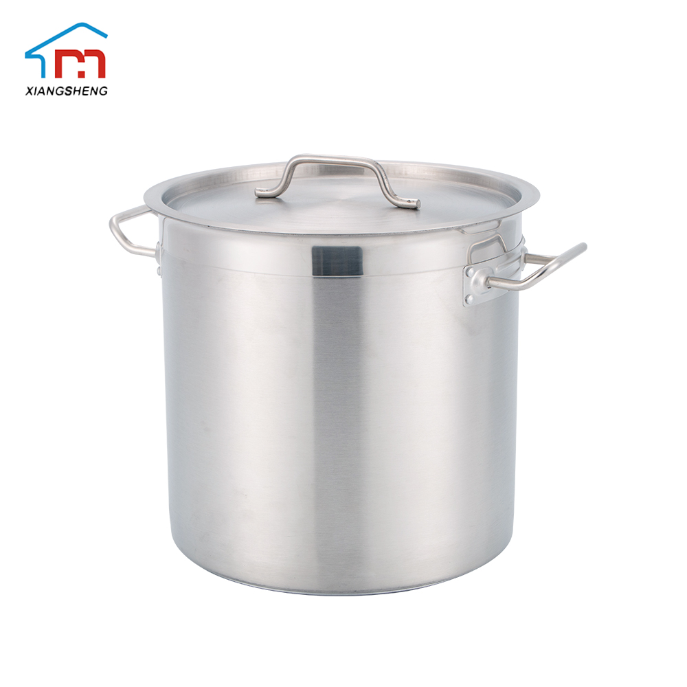 Xiangsheng 05 Type Three-Layer Composite Backside Stainless Metal Inventory Pot with Deal with Customizable Cookware